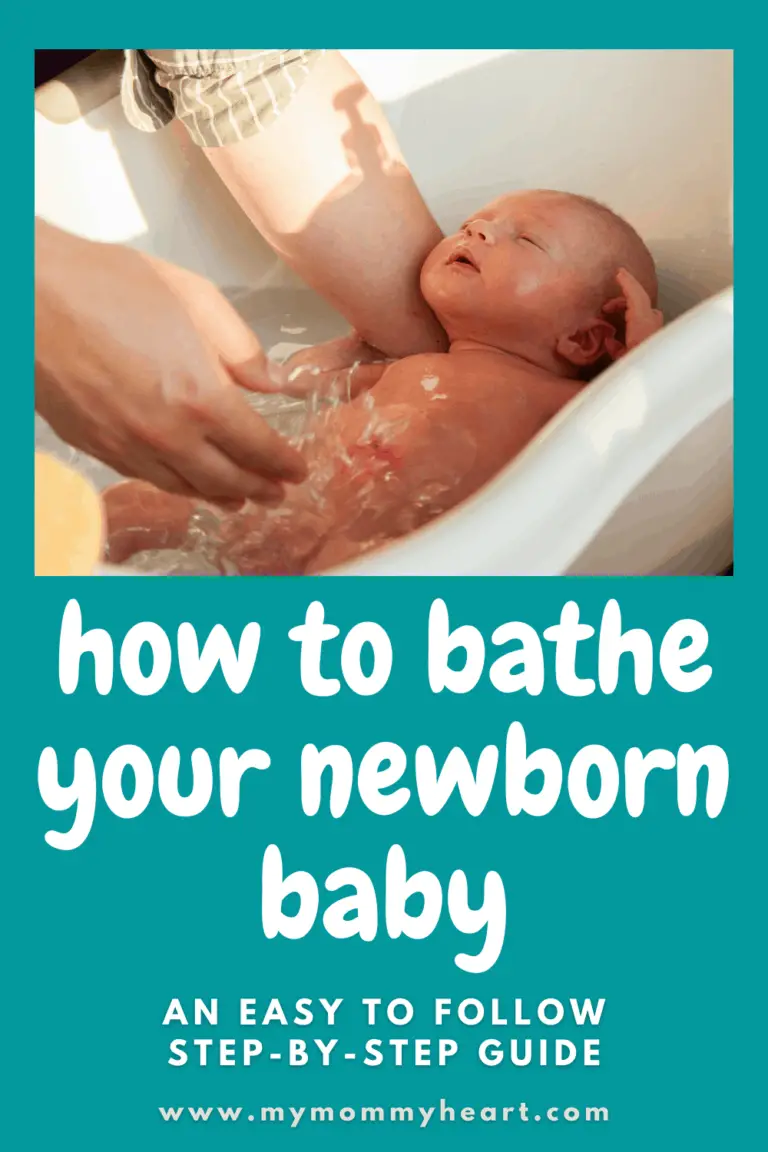 How to bathe a newborn Stepbystep guide myMommyHeart