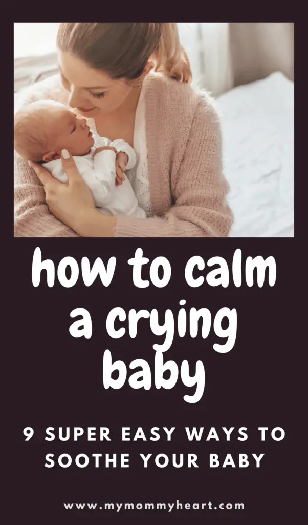 Baby tips and hacks for the new mom - how to soothe your baby – baby care – newborn hacks
Check out these 9 super easy ways to soothe your crying baby, even when you don't know why he or she is crying. 
Baby care
parenting mom life 
baby tips 
newborn hacks 
new moms 
baby needs 
#babytips #newbornhacks #momlife #newmom #babyneeds