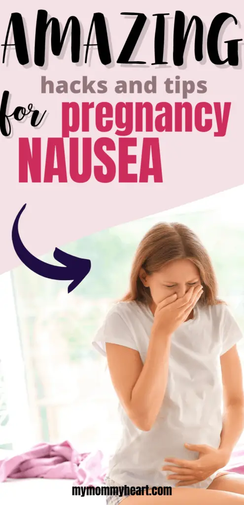 Pregnancy hacks for nausea - how to beat morning sickness - myMommyHeart