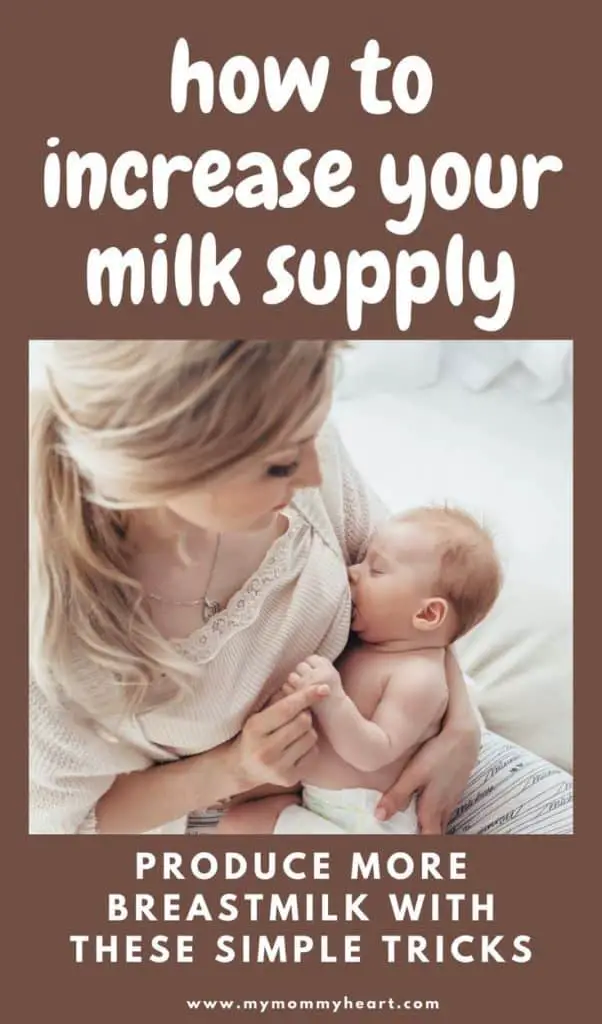 how to naturally increase your milk supply when breast feeding