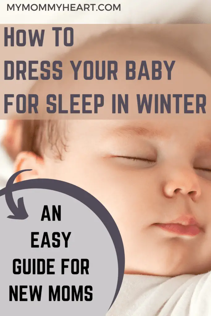 how to dress your newborn baby for sleep in winter