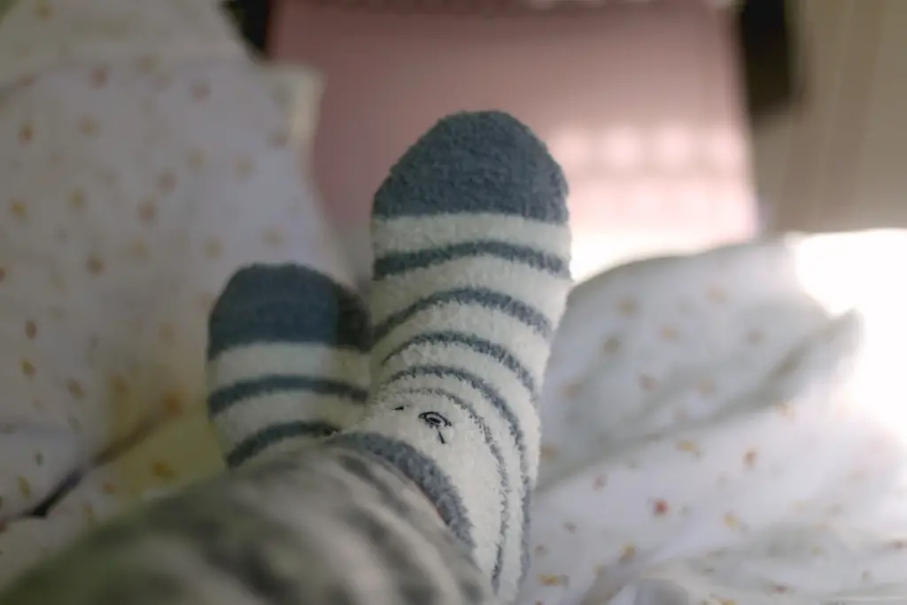 postpartum essentials: fuzzy socks